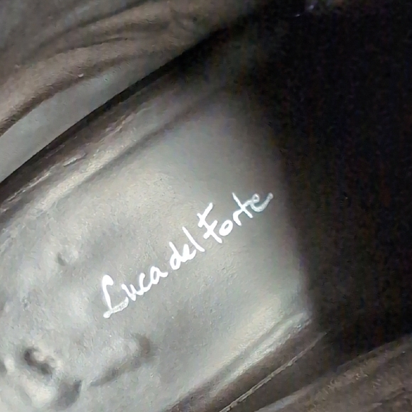 Luca Del Forte Black Leather Chukka Boots for Men - Picture 4 of 8